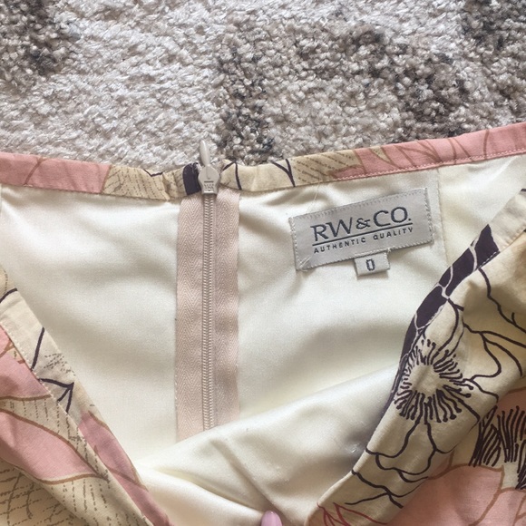 RW&CO. Floral Pencil Skirt - Picture 2 of 6